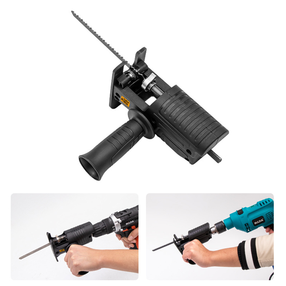 Reciprocating Saw Attachment Drill - محول منشار ترددي محمول متعدد الوظائف،