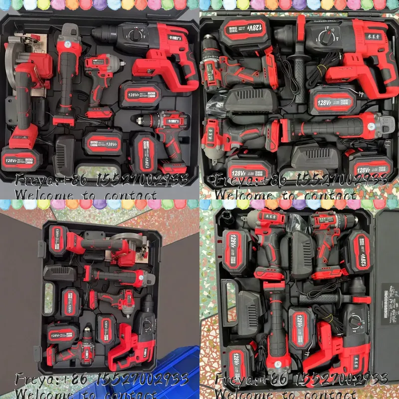 Brushless Angle Grinder Battery Powered - مجموعة أدوات كهربائية بدون فرشاة متعددة