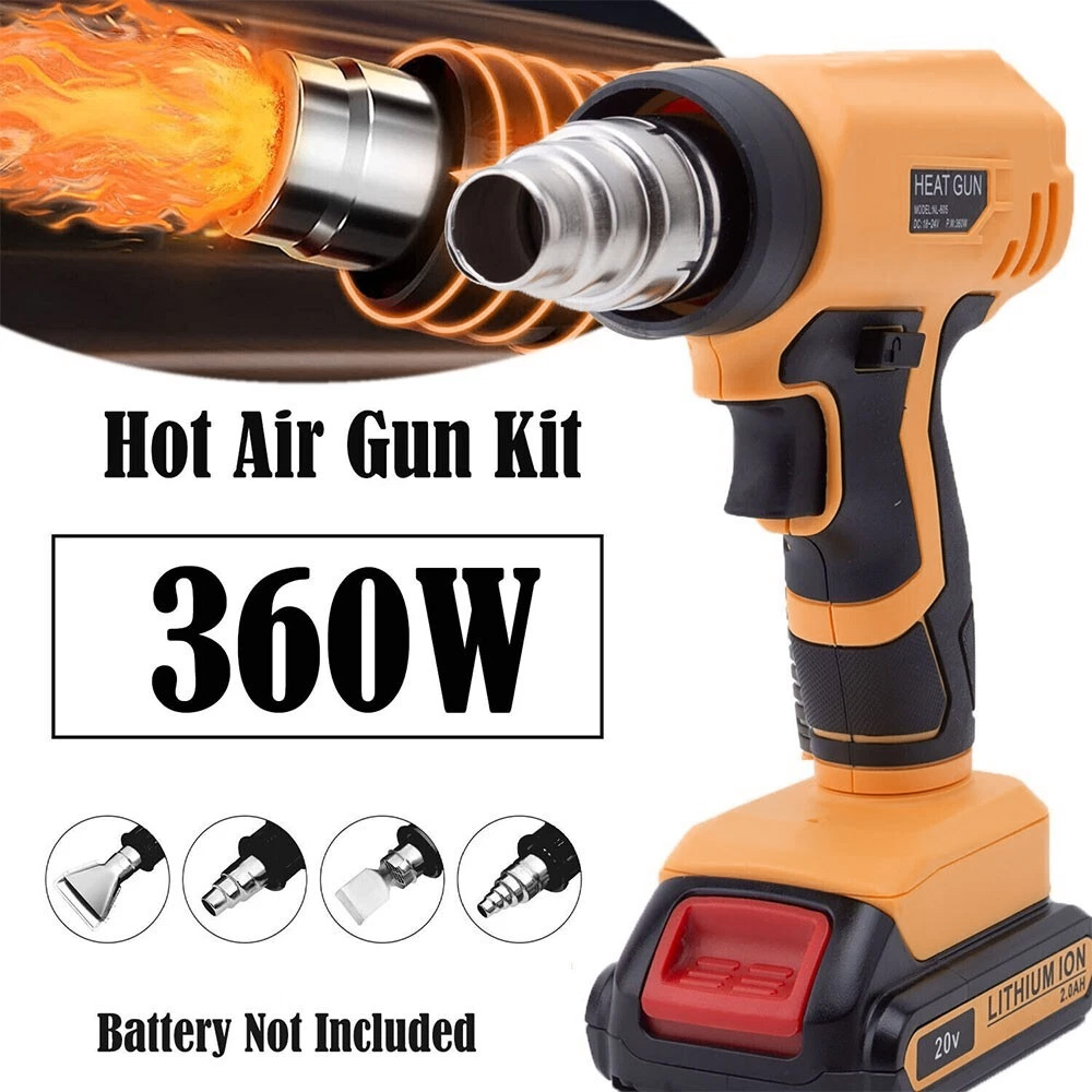 Cordless Heat Gun For Shrink Tubing - مسدس حراري لاسلكي لبطارية ديوالت 18