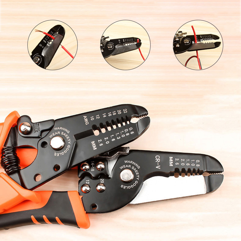 Automatic Wire Stripper Cutter - 175 مللي متر تجريد العقص كماشة