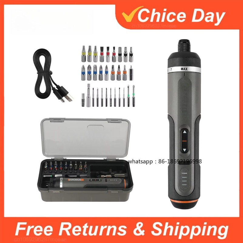Electric Screwdriver Rechargeable Usb - مجموعة أدوات كهربائية 30 قطعة WX242،