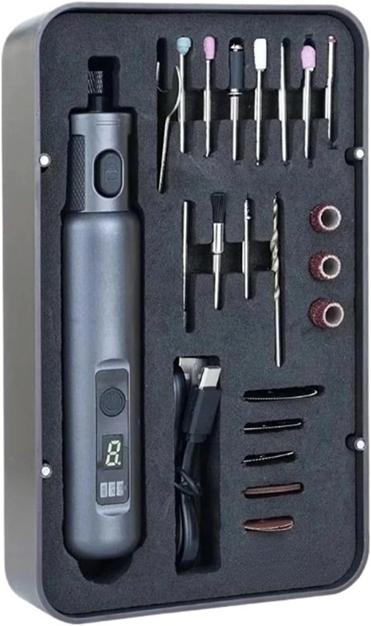 Cordless Rotary Tool Kit Accessories - مجموعة أدوات دوارة لاسلكية متعددة الوظائف،