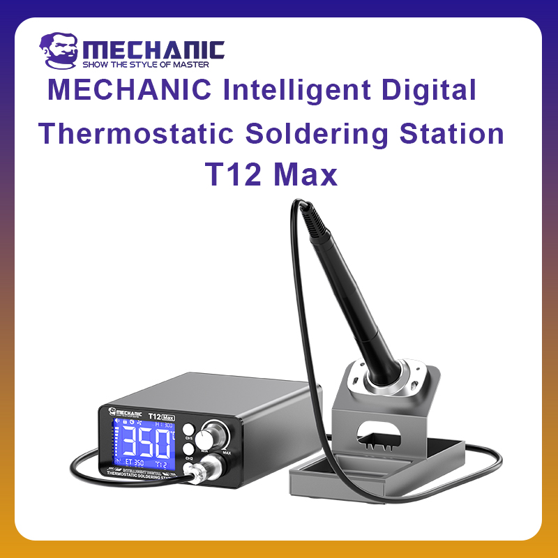 Digital Soldering Station T12 - محطة لحام رقمية ذكية MECHANIC OFFICIAL