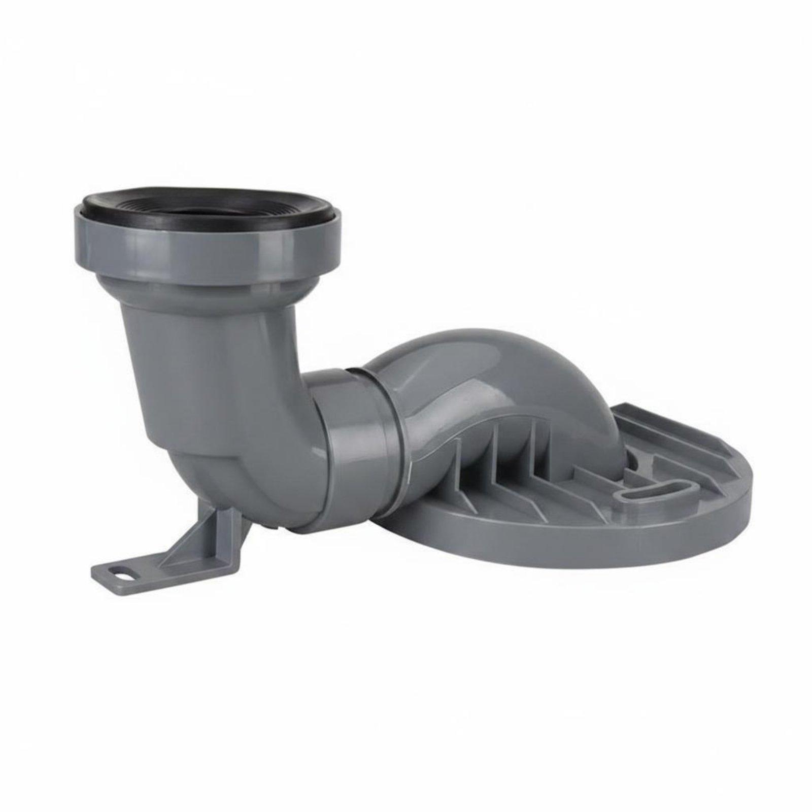 Plumbing - موصل تصريف مرحاضي مانع للتسرب، ملحق