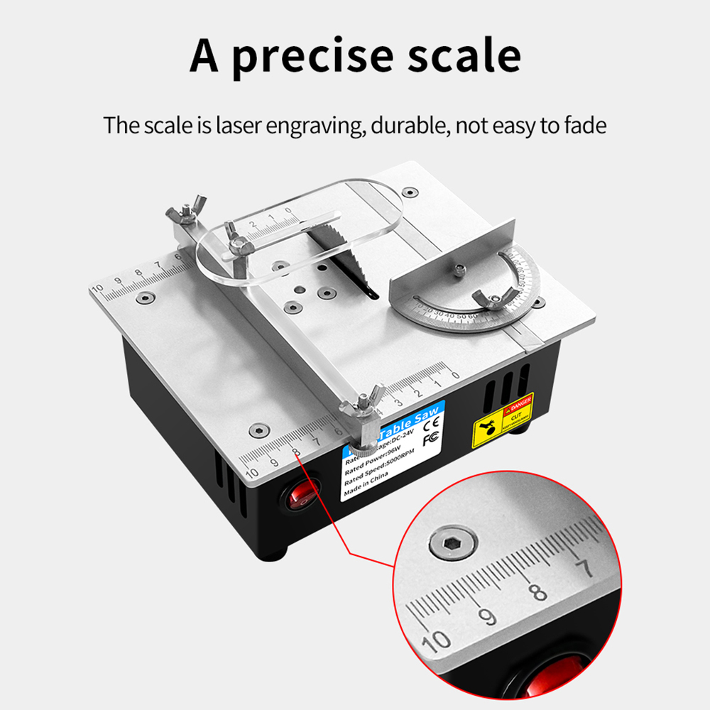 منشار طاولة الأعمال الخشبية ال - مراجعة Mini Table Saw For Woodworking وسعره