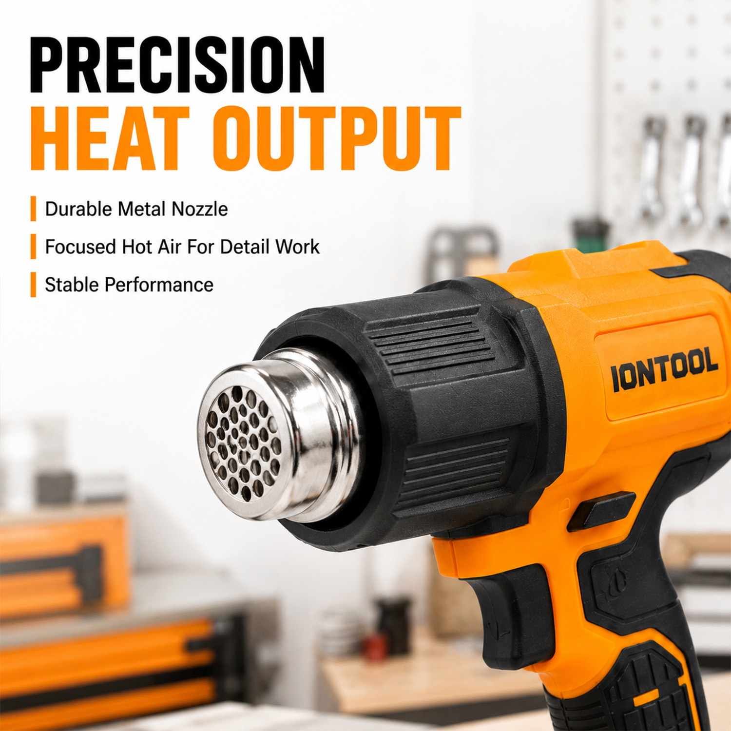 مسدس حراري لاسلكي أصفر من IONT - مراجعة Cordless Heat Gun For Shrink Tubing وسعره