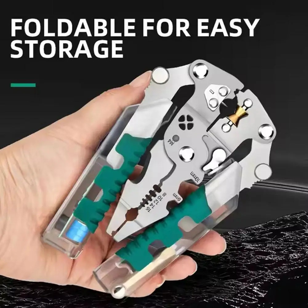 Fususbe سلك تجريد كماشة اختبار - مراجعة Automatic Wire Stripper Cutter وسعره