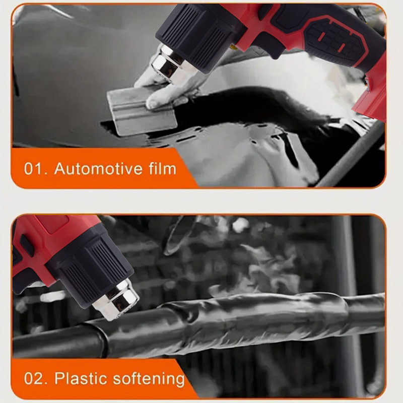مسدس حراري لاسلكي متوافق مع بط - مراجعة Cordless Heat Gun For Shrink Tubing وسعره