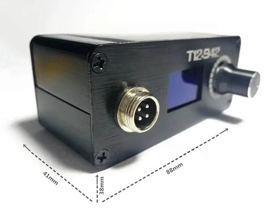 محطة لحام رقمية MINI T12 STC O - مراجعة Digital Soldering Station T12 وسعره