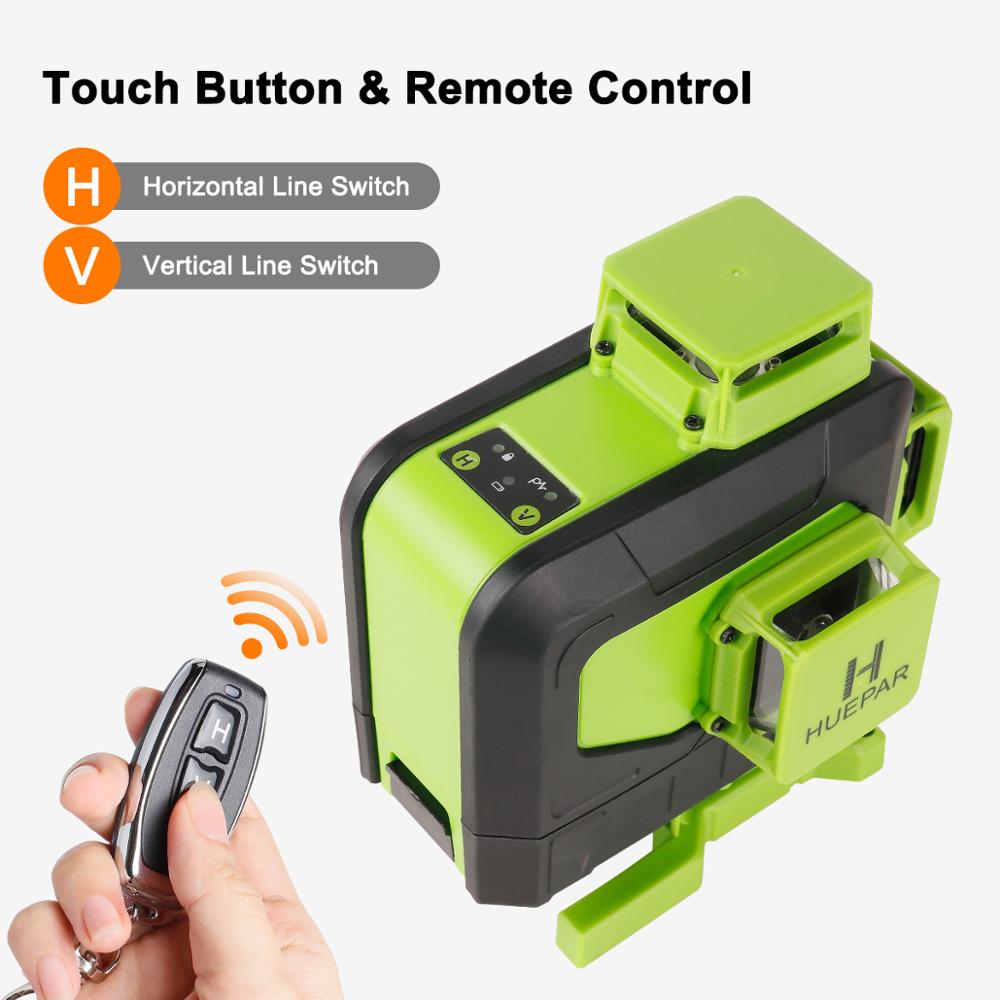 Huepar 16 خطًا 4D مستوى الليزر - مراجعة Laser Level 16 Lines 4D Green وسعره