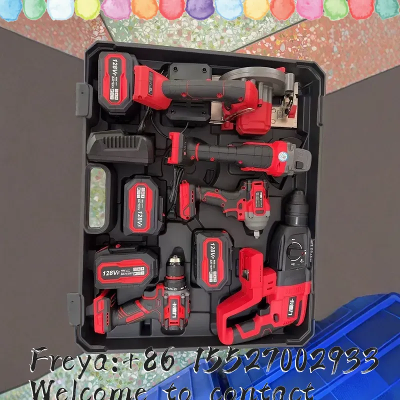 مجموعة أدوات كهربائية بدون فرش - مراجعة Brushless Angle Grinder Battery Powered وسعره