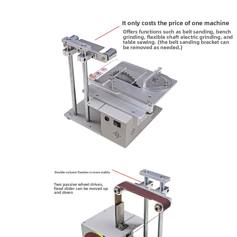 منشار طاولة متعدد الوظائف للطح - مراجعة Mini Table Saw For Woodworking وسعره