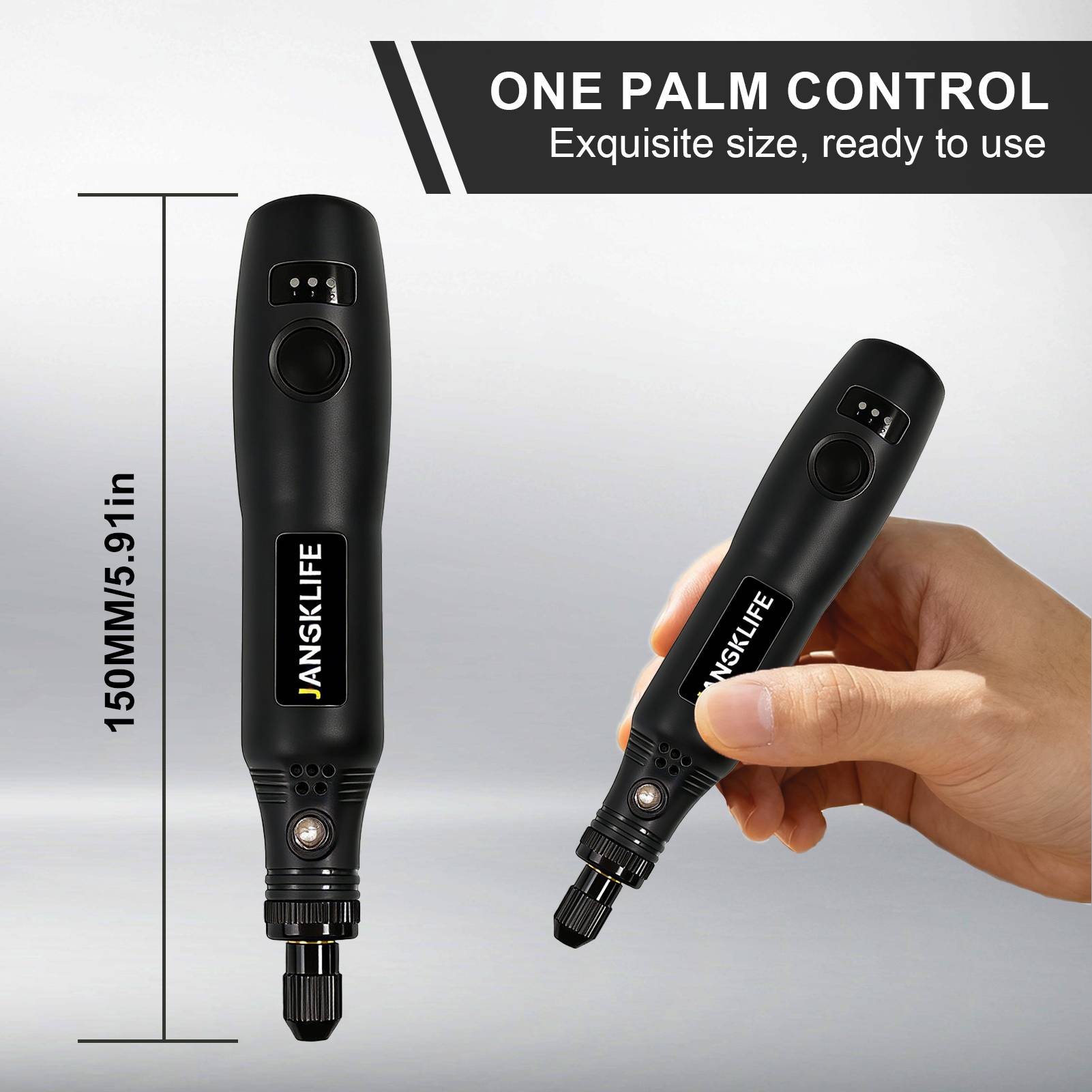 JANGKLIFE USB مجموعة أدوات دوا - مراجعة Cordless Rotary Tool Kit Accessories وسعره