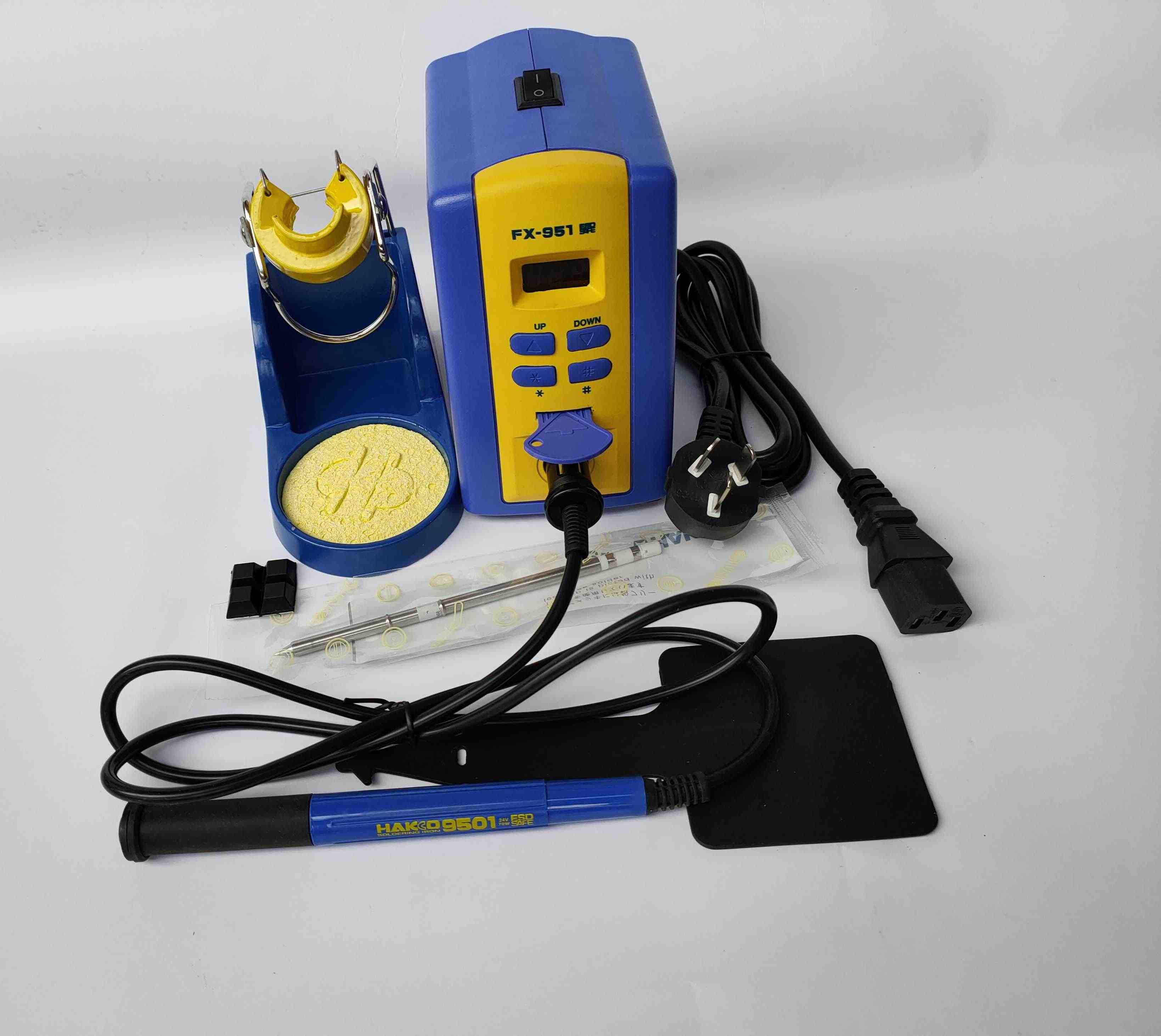 محطة لحام رقمية FX951 75 وات F - مراجعة Digital Soldering Station T12 وسعره