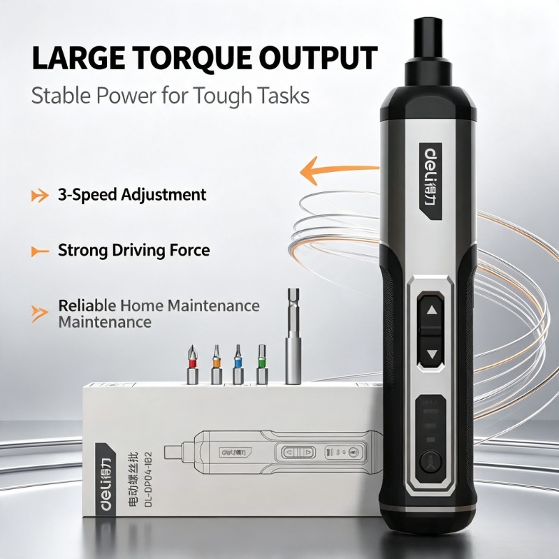 ديلي مفك كهربائي لاسلكي 4 فولت - مراجعة Electric Screwdriver Rechargeable Usb وسعره