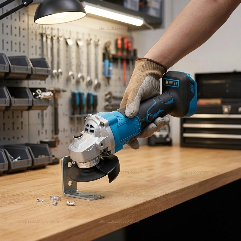 جلاخة زاوية لاسلكية بدون فرشاة - مراجعة Brushless Angle Grinder Battery Powered وسعره