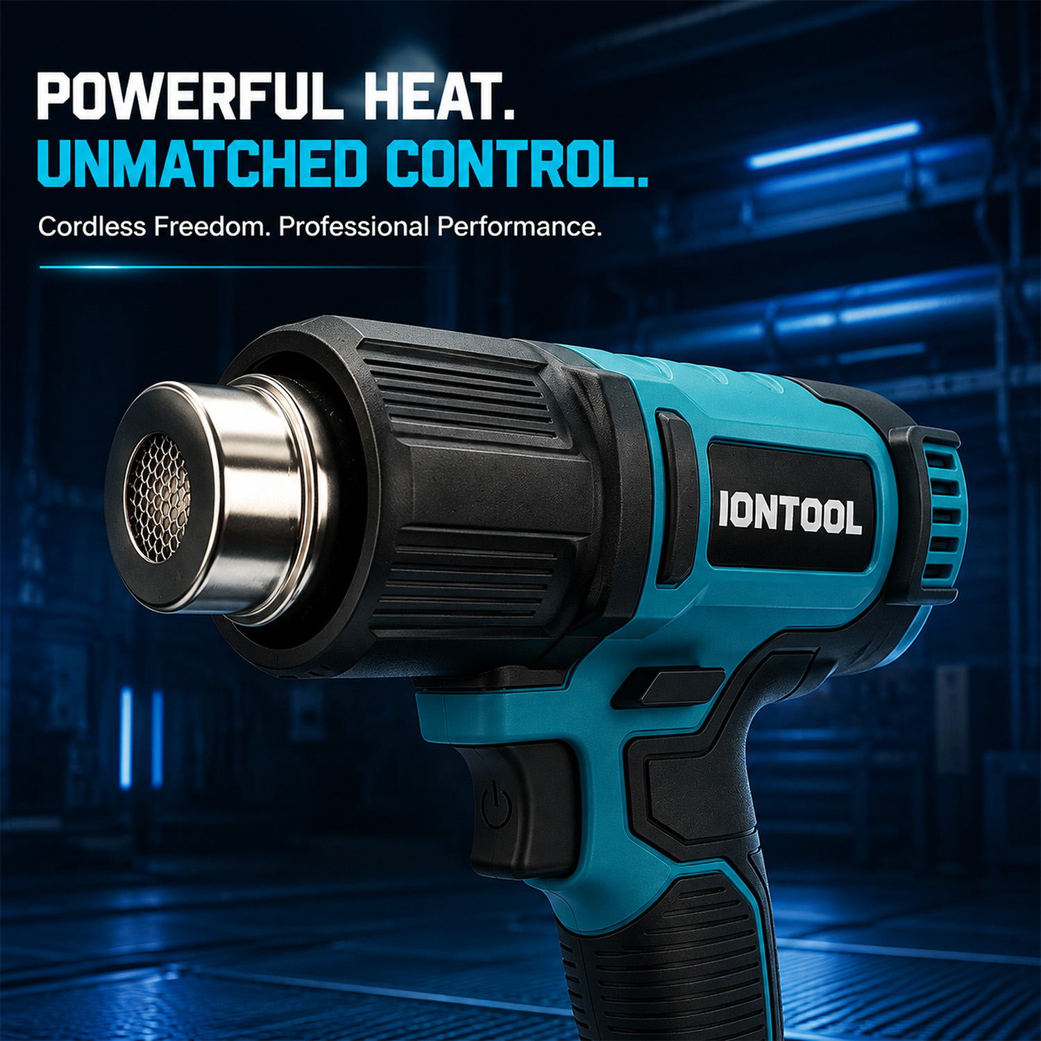 آيونتول 550 ℃   مسدس حراري لاس - مراجعة Cordless Heat Gun For Shrink Tubing وسعره