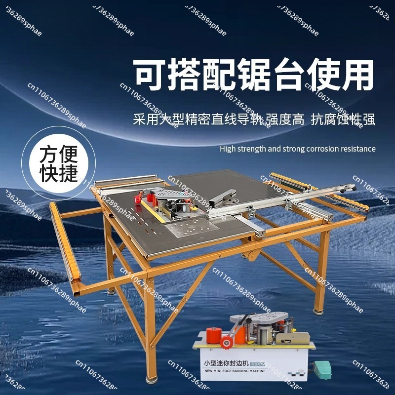 ماكينة ربط الحواف المحمولة لأع - مراجعة Mini Table Saw For Woodworking وسعره