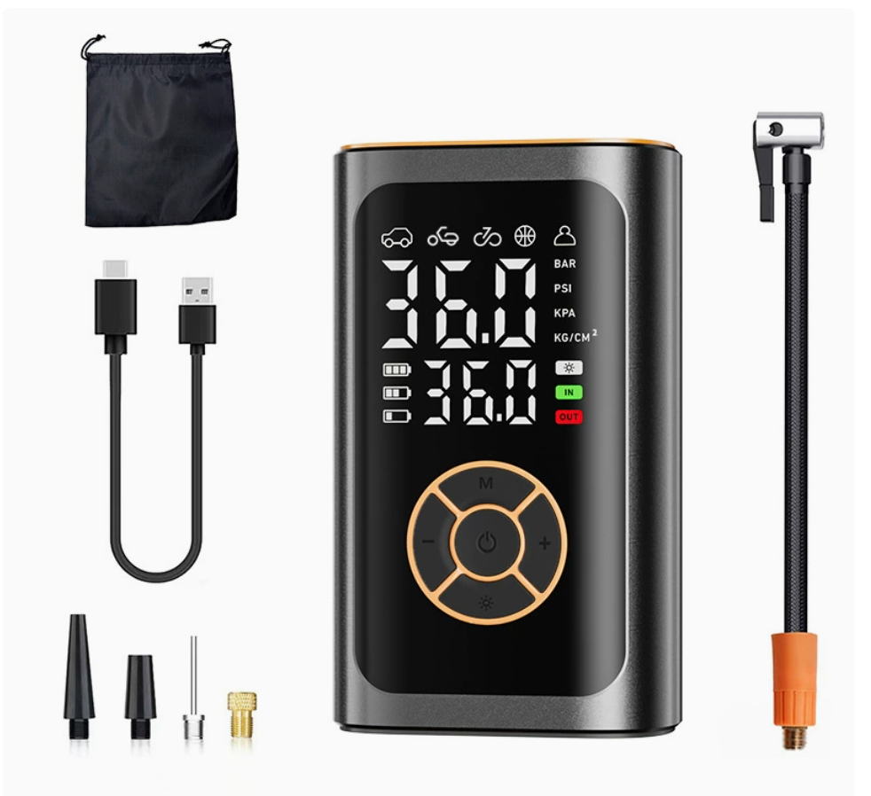 منفاخ إطارات السيارات الذكي ال - مراجعة Electrical وسعره