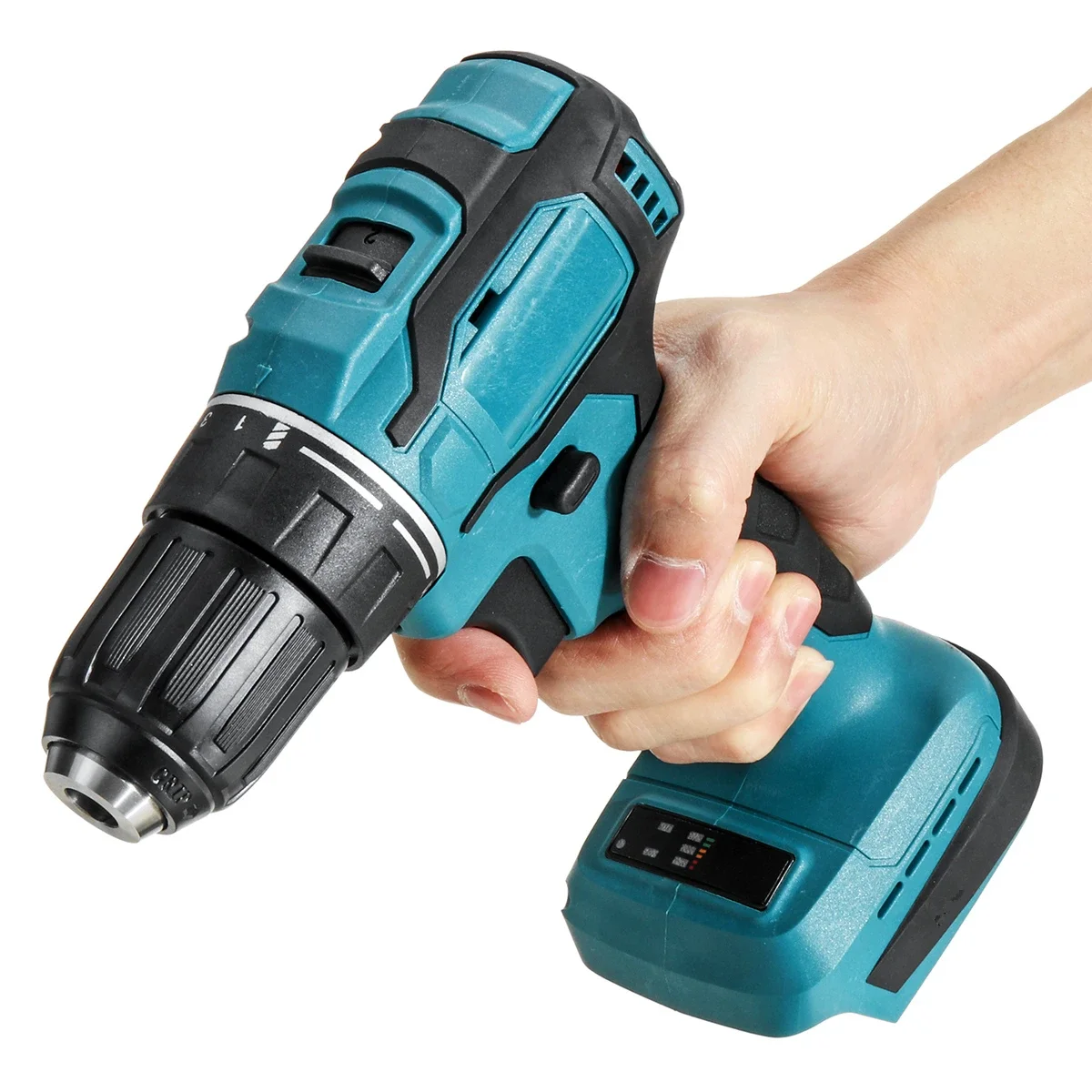 الحفر الكهربائية 18 فولت 90N.m - مراجعة Brushless Cordless Electric Drill 18V وسعره