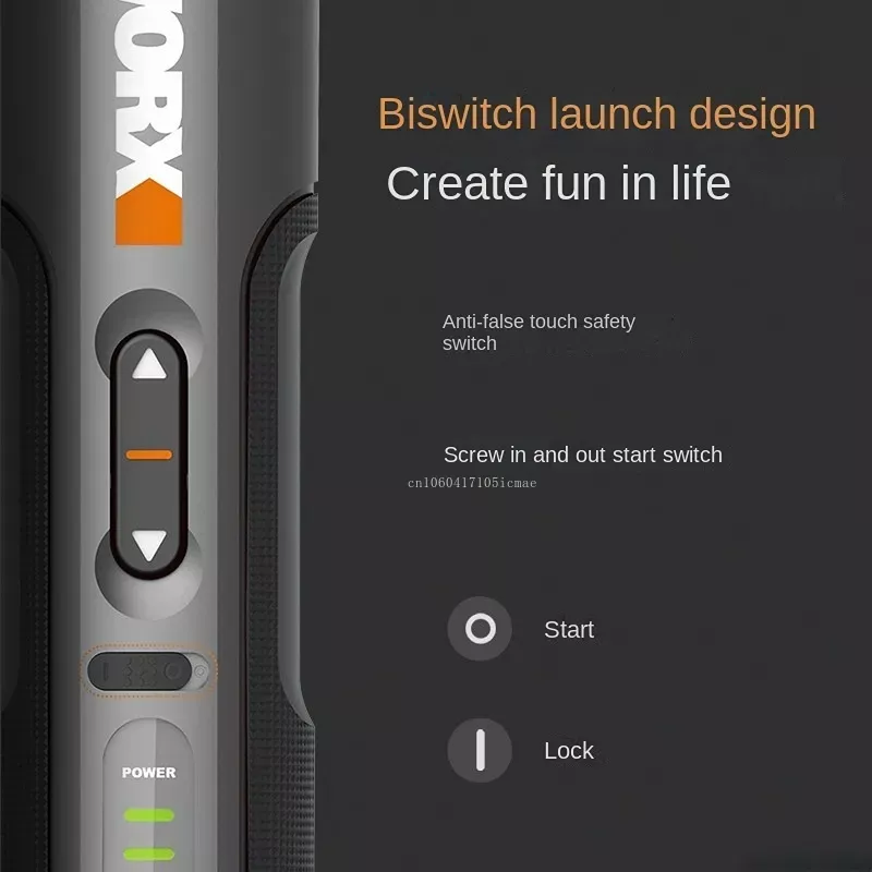 WORX WX242 4 فولت مفك كهربائي  - مراجعة Electric Screwdriver Rechargeable Usb وسعره