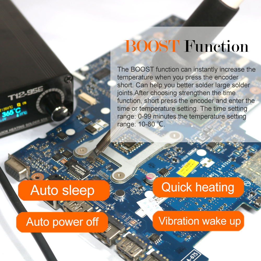 QUECOO T12-956 محطة لحام رقمية - مراجعة Digital Soldering Station T12 وسعره