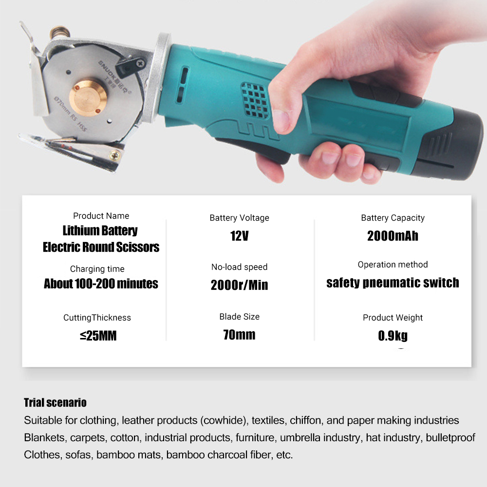 مقص كهربائي دائري لاسلكي ، قاط - مراجعة Cordless Rotary Tool Kit Accessories وسعره
