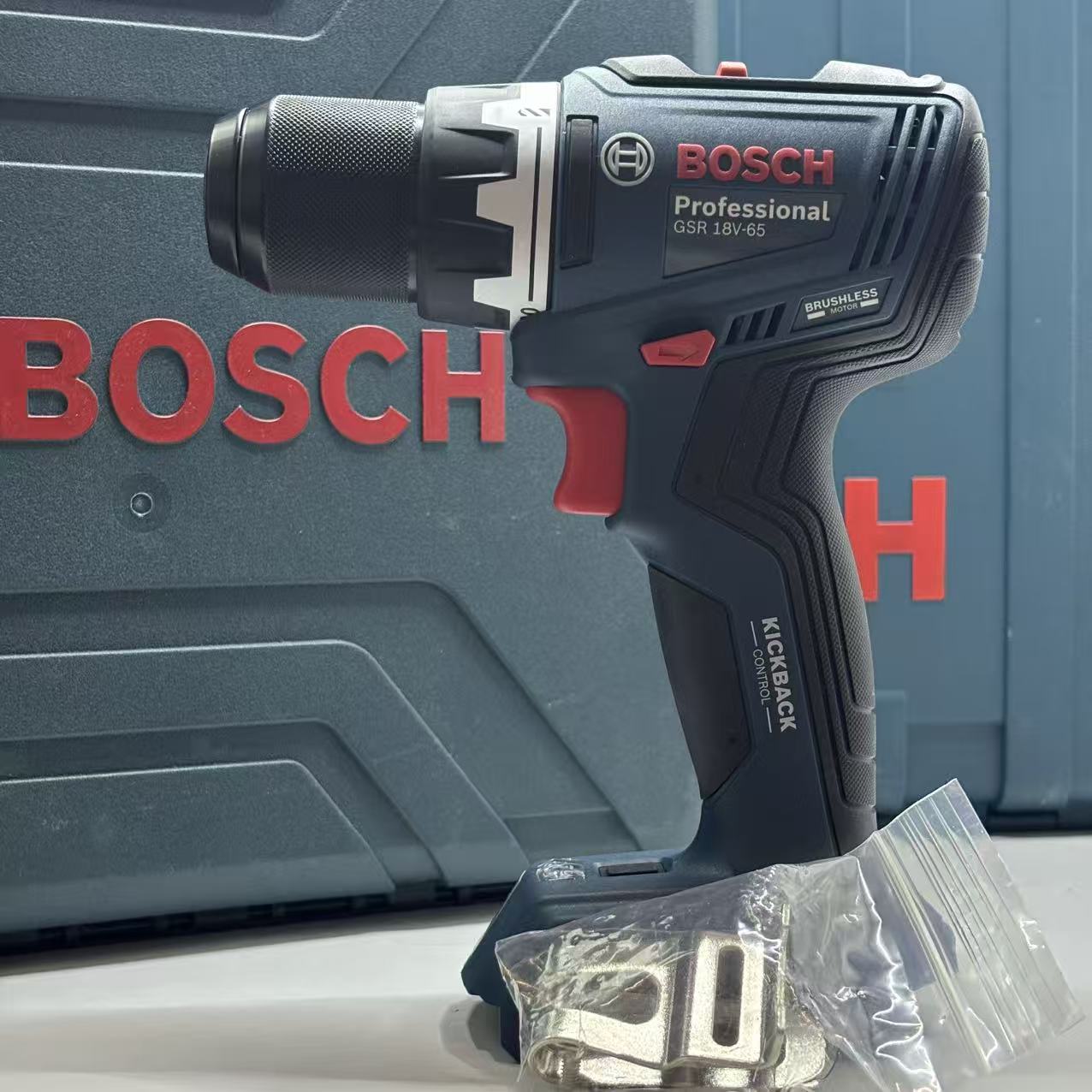 مثقاب بوش GSR 18V-65 اللاسلكي  - مراجعة Brushless Cordless Electric Drill 18V وسعره