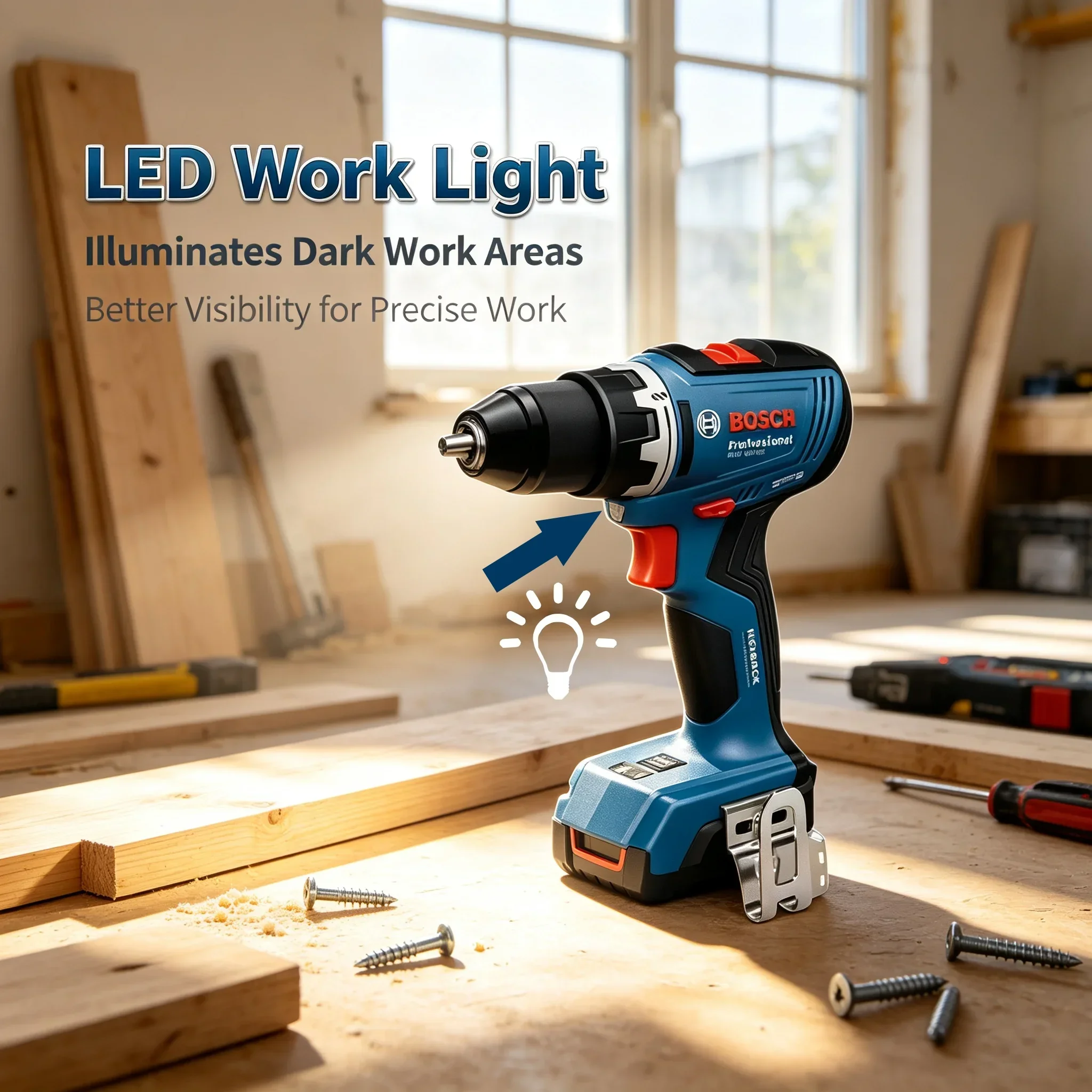 مثقاب بوش GSR 18V-65 اللاسلكي  - مراجعة Brushless Cordless Electric Drill 18V وسعره
