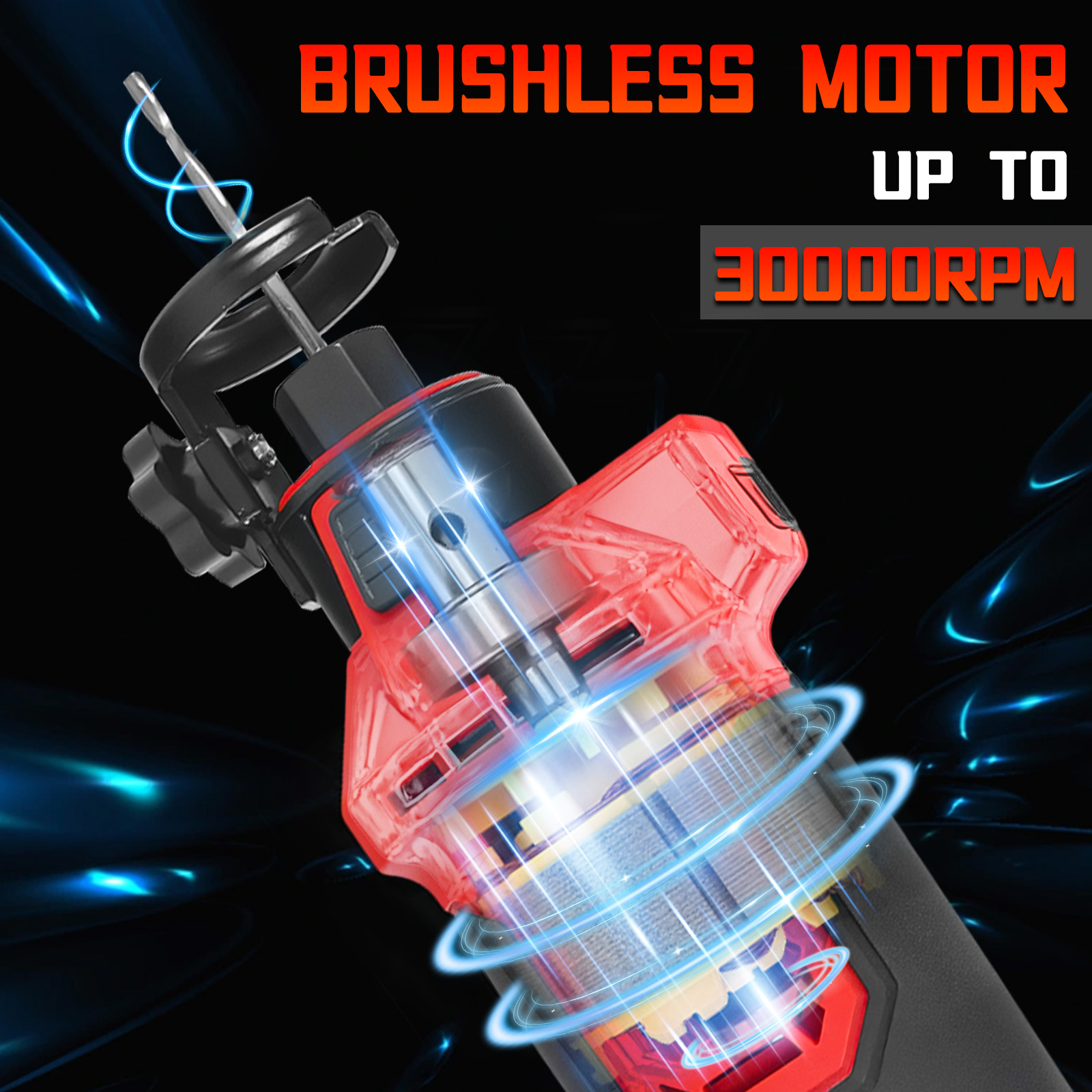 أداة قطع الجدران الجافة اللاسل - مراجعة Brushless Cordless Electric Drill 18V وسعره