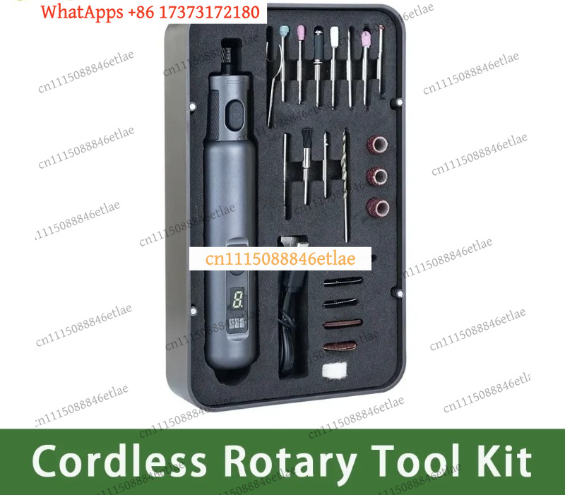 مجموعة أدوات كرياليتي اللاسلكي - مراجعة Cordless Rotary Tool Kit Accessories وسعره